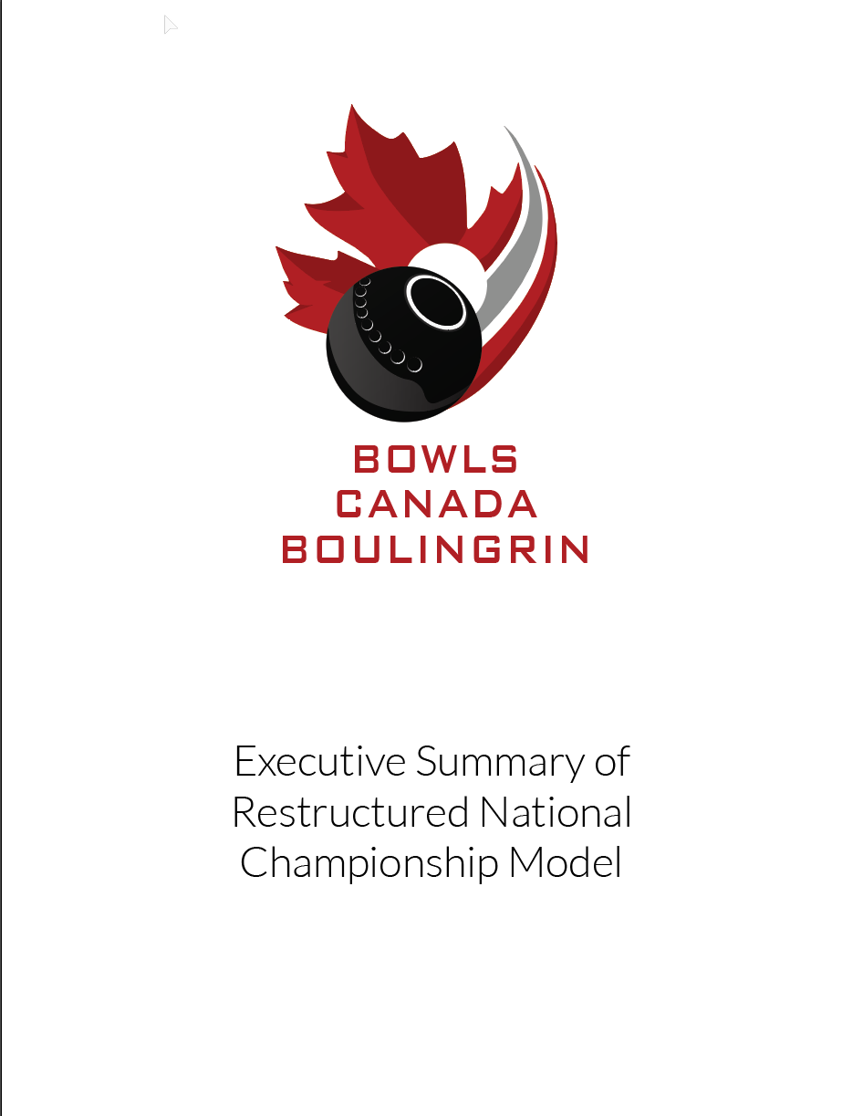 executive summary of restructured national championship model