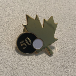 50 year Pin